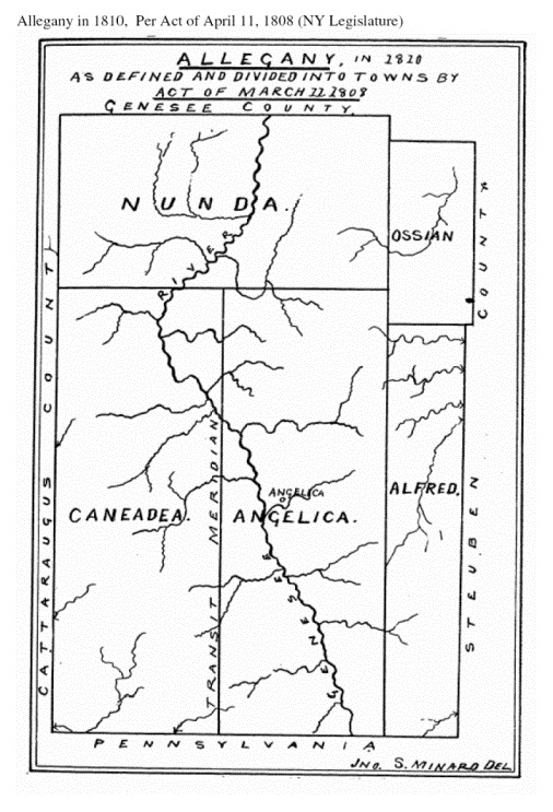 Allegany County in Maps A Timeline Through the Years